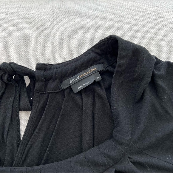 BCBGMaxAzria Super Soft Short Sleeve T-shirt Dress - Picture 5 of 6